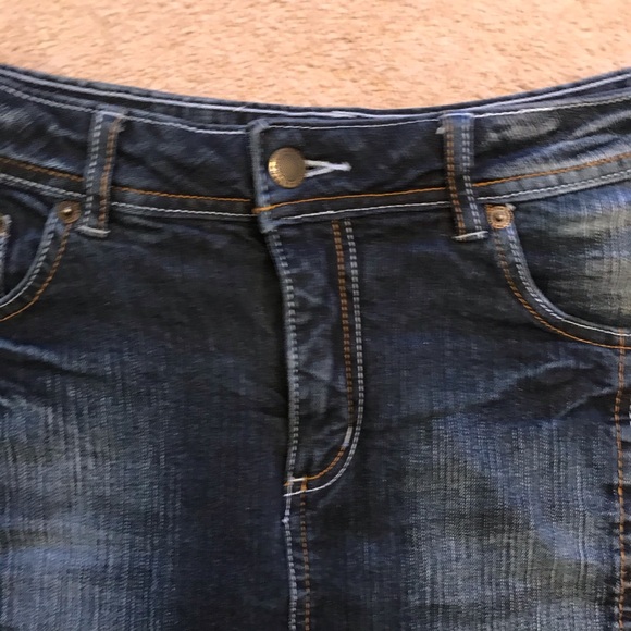 John Baner Denim Mini Skirt - Picture 5 of 13